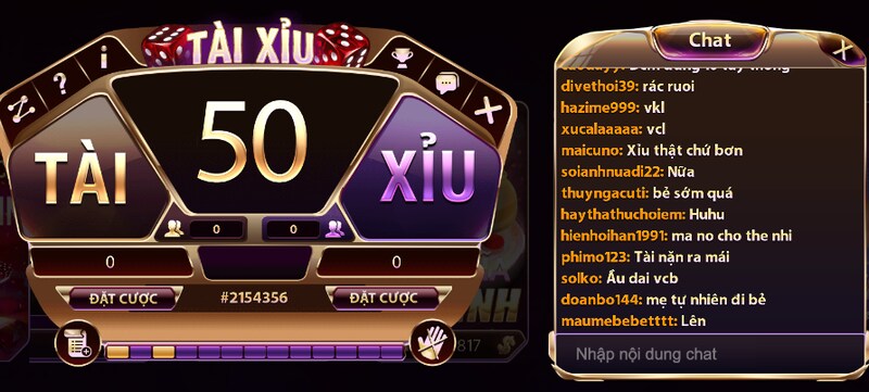 Luật chơi game tài xỉu rút tiền mặt tại GemWin